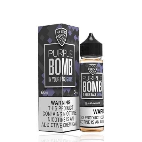 نكهة فيقود بربل عنب - VGOD PURPLE BOMB GRAPE - 60ML