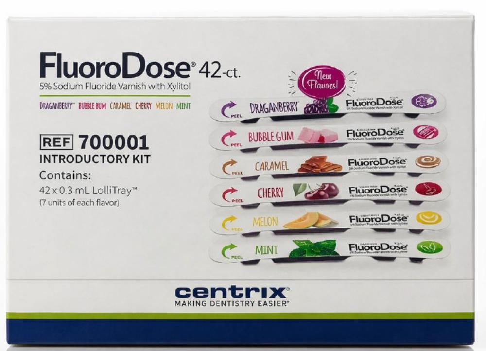 FluoroDose Fluoride Varnish with Xylitol