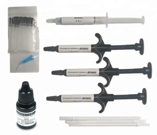 Baistra Blue Shade Dental Orthodontic Adhesive β Light Cure Band Cement Kit