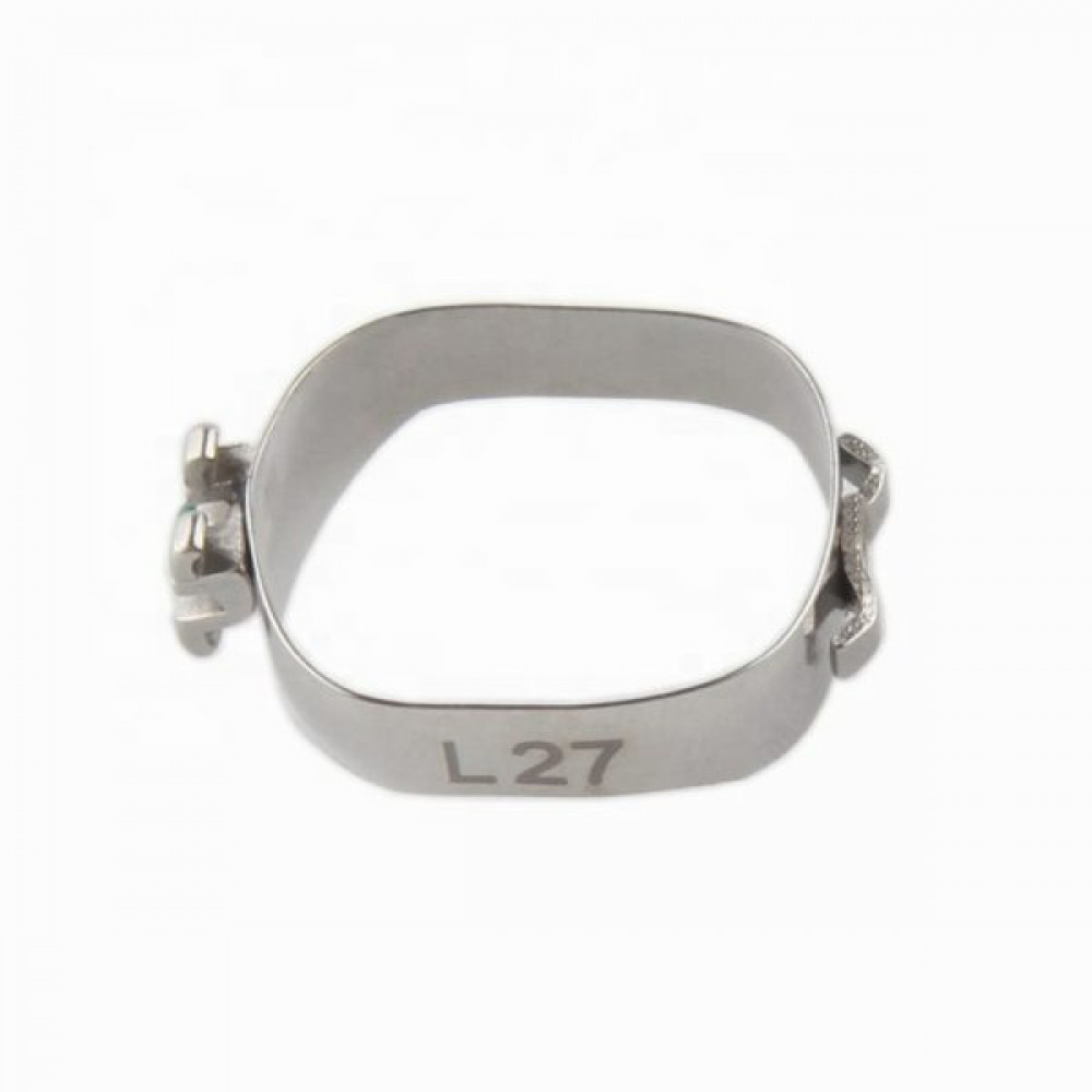 OrthOUnion LR Mini MBT Premolar Band size 4/5 with lingual button for