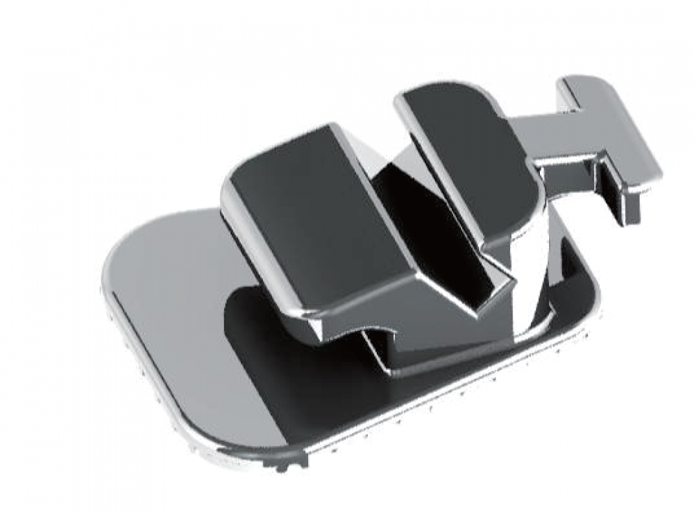 OrthOUnion Lingual Metal Orthodontic Brackets