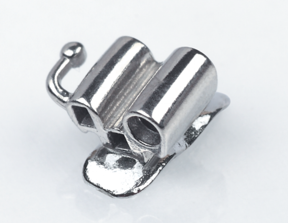MBT Headgear Double Rect Buccal Tube