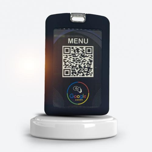 بطاقة منيو NFC الفاخرة