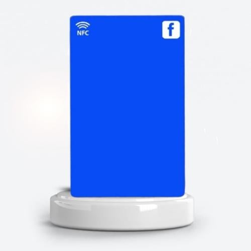 بطاقة فيس بوك الذكية بتقنية NFC