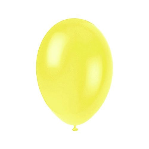 بالون هيليوم أصفر