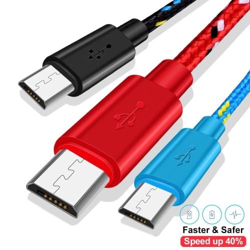 كابل مايكرو USB 1 متر/2 متر/3 متر مزامنة البيانات...