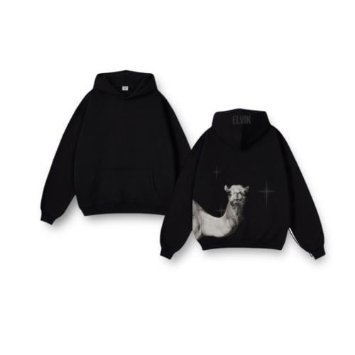 BLACK HOODIE-هودي اسود