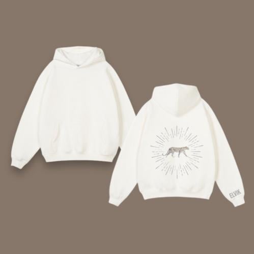 WHITE HOODIE -هودي ابيض