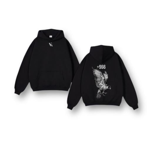 BLACK HOODIE-هودي اسود