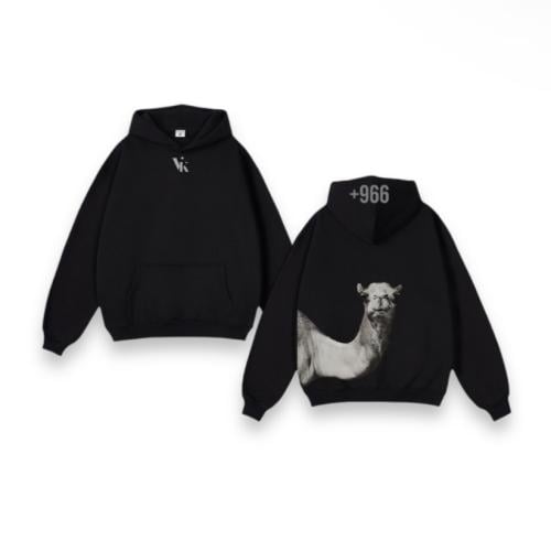 BLACK HOODIE-هودي اسود