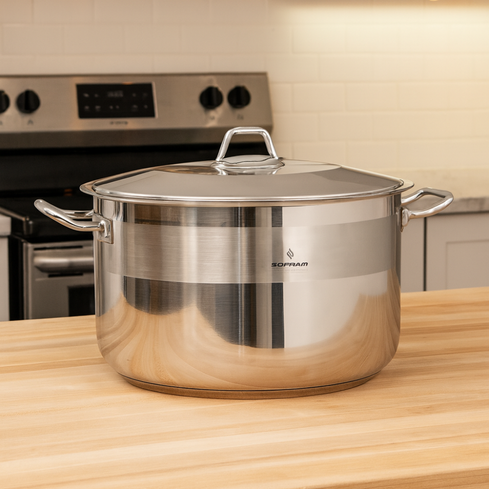 قدر طبخ جراند استيل تركي مقاس 32 سم