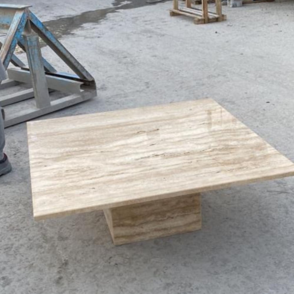 طاوله رخام ترافنتينو