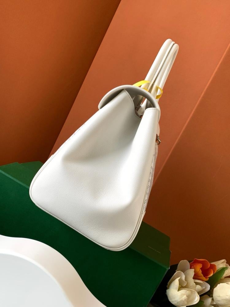 شنطة جويارد أبيض مقاس 34cm