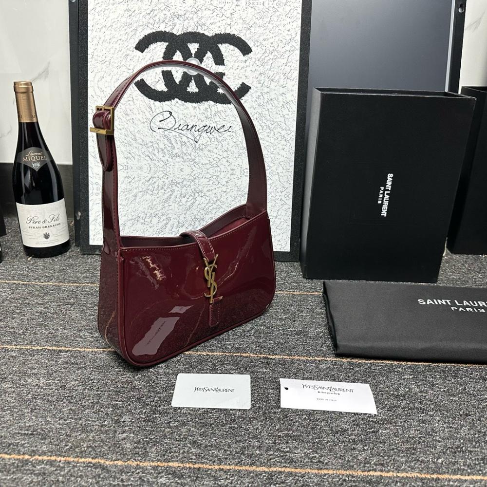 شنطة سان لوران برغندي