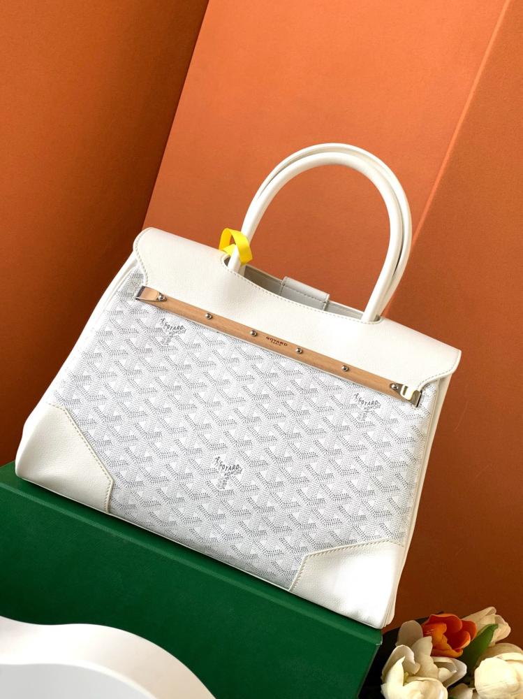 شنطة جويارد أبيض مقاس 34cm