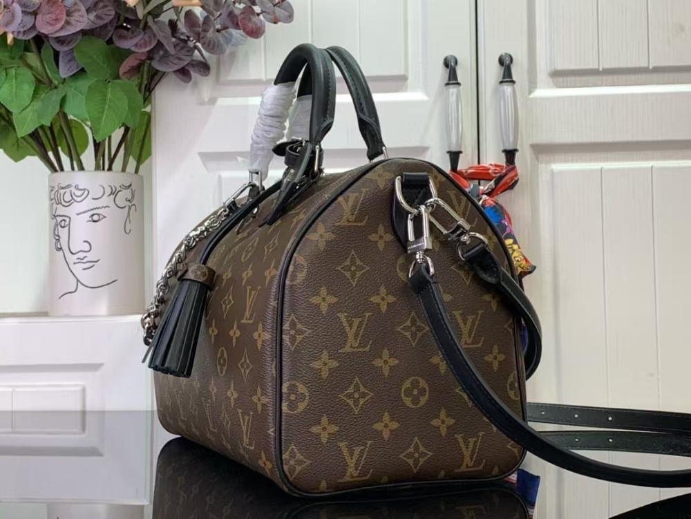 正規品★LOUIS VUITTON Speedy Soft 30 ボーホー Speedy Bandoulière 30 Monogram - Women - Handbags | LOUIS