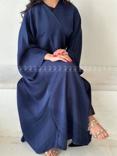 عباية تكسير لون كحلي