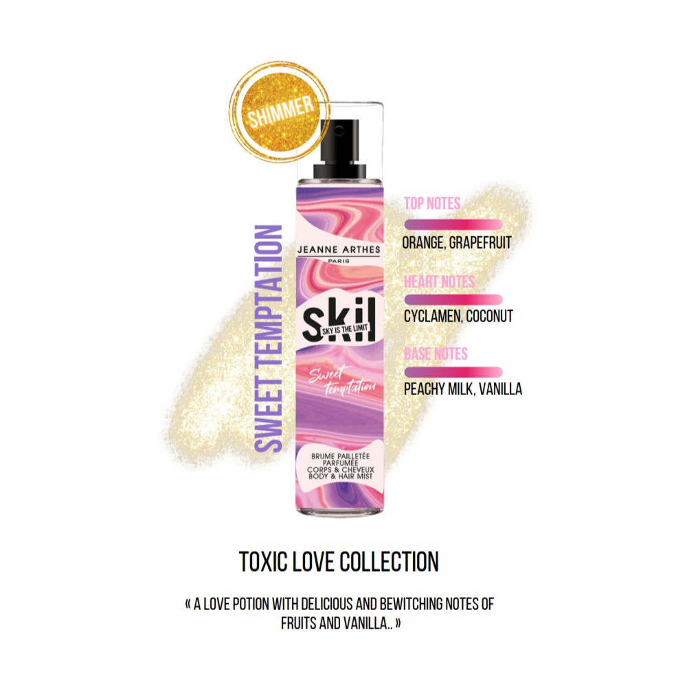 سكيل معطر الجسم و الشعر سويت تيمبتيشيون 250 مل