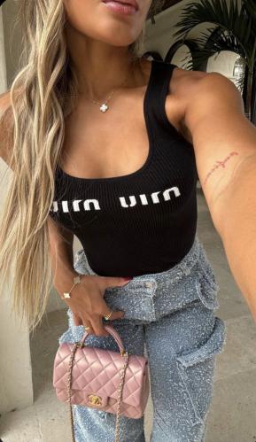 تانك توب حريمي miu miu
