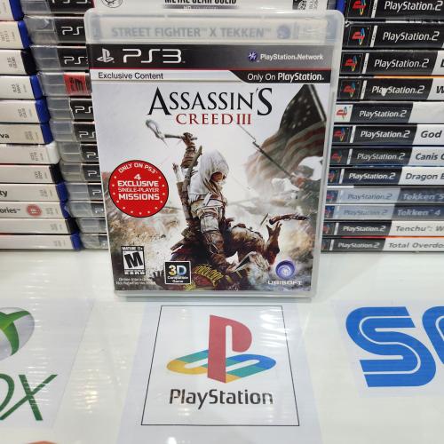 PS3 assassin's Creed 3