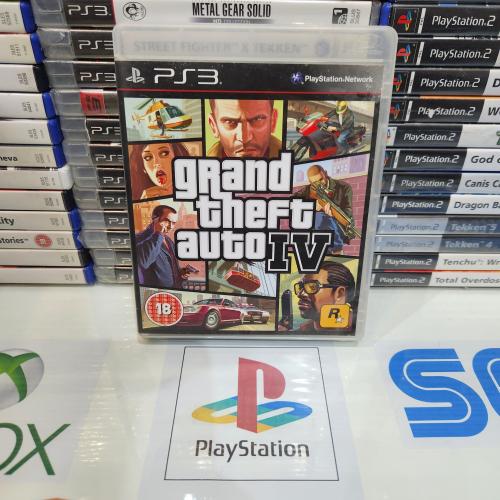 PS3 grand theft auto iv