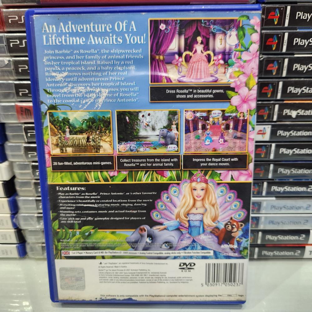PS2 barbie as island princess