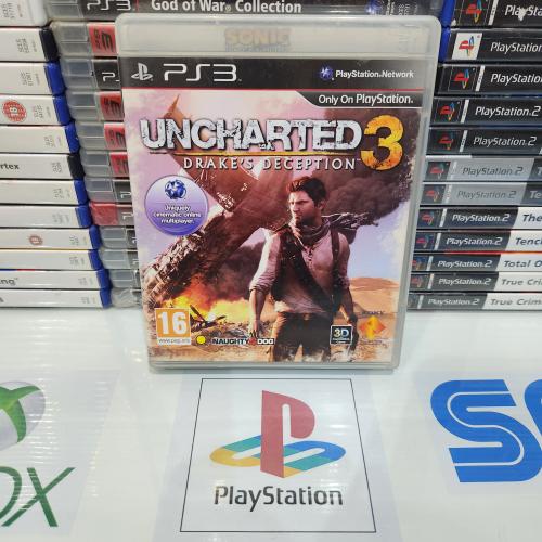 PS3 uncharted 3 drake's deception