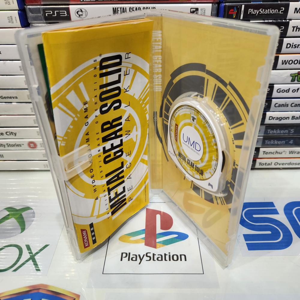 PSP metal gear solid peace walker (Japan)