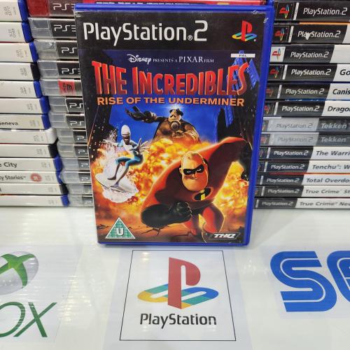 PS2 the incredibles rise of the underminer