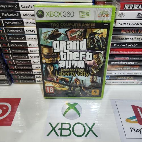 Xbox360 grand theft auto liberty city جديد