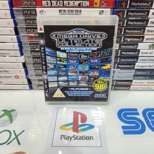 PS3 sega mega drive ultimate collection