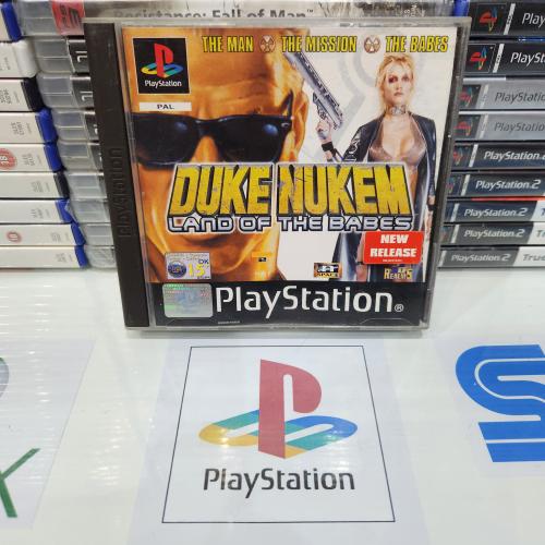 PS1 duke nukem land of the babes