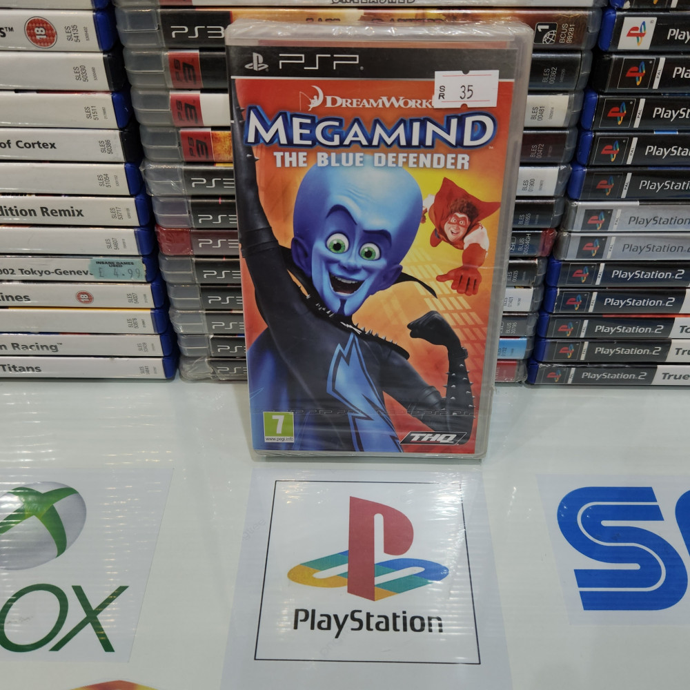 Psp megamind the blue defender جديد