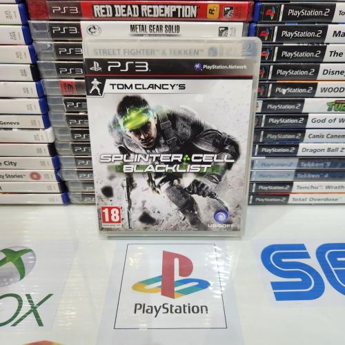 PS3 tom clancy's splinter cell Blacklist