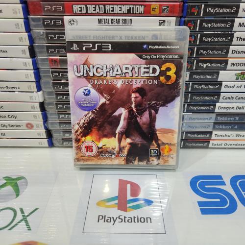 PS3 uncharted 3 drake's deception