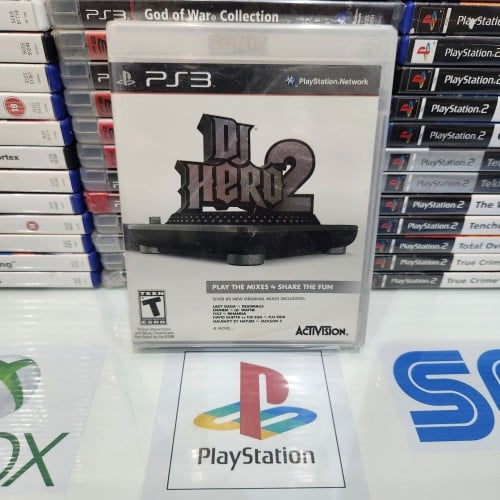 PS3 dj hero 2 جديد