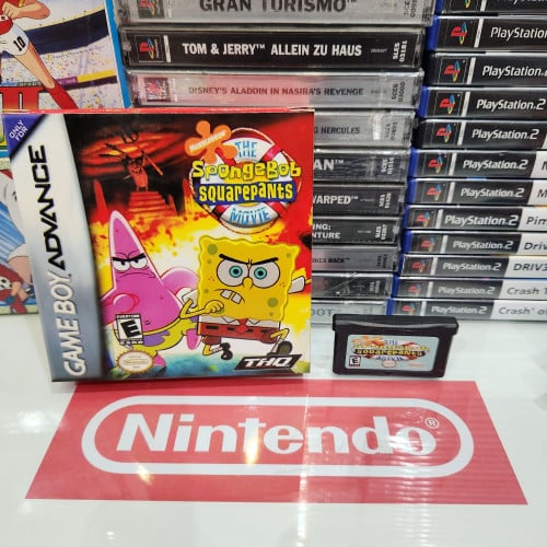 Gba spongebob squareants the movie