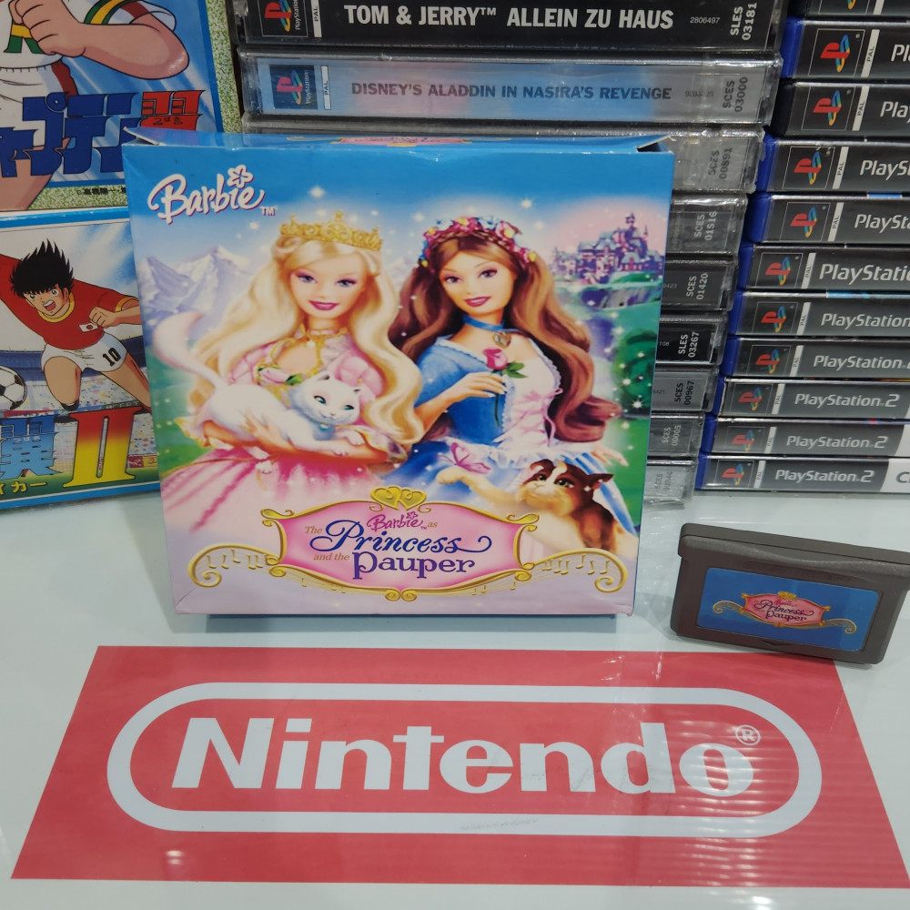 Gba barbie the princess and the pauper - جيمز ستيشن