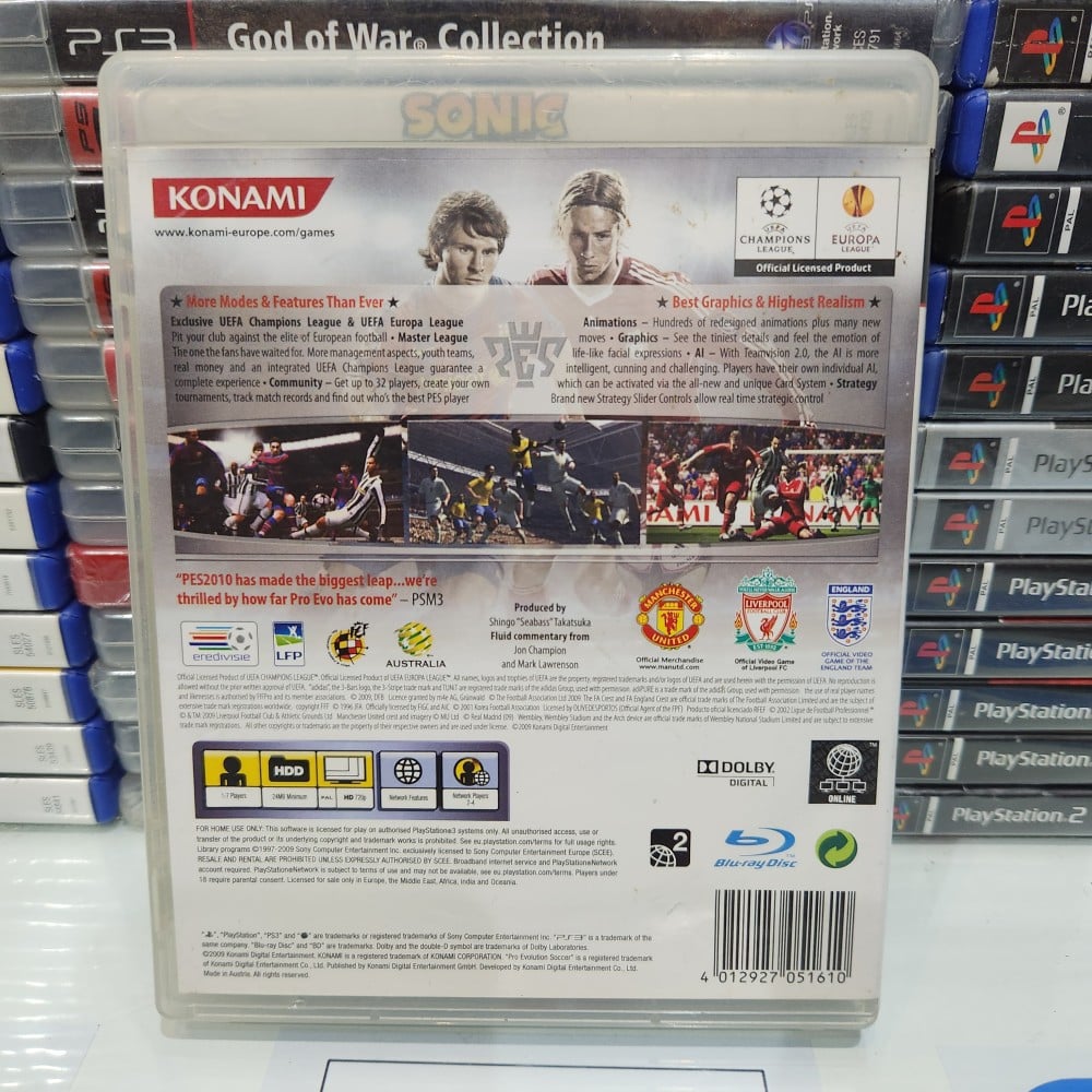 Ps3 pes 2010