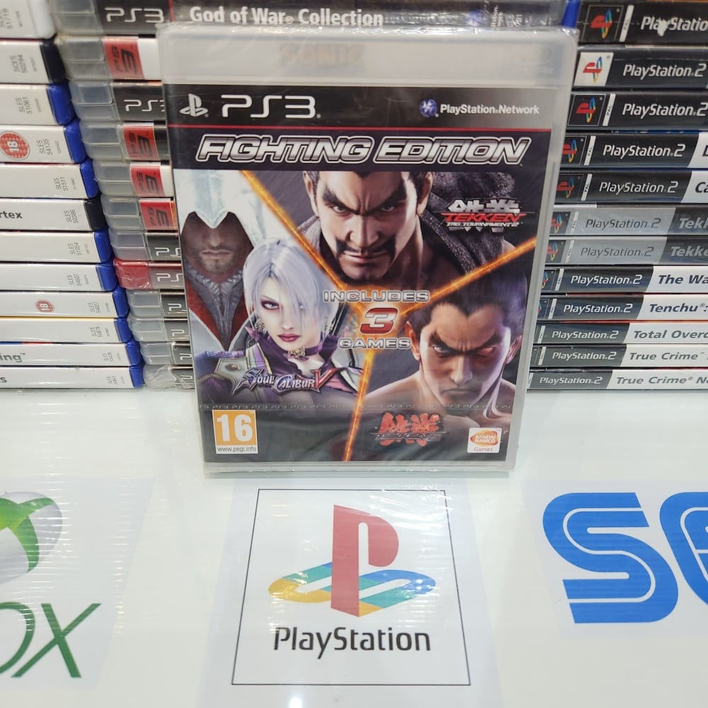 Fighting Edition: Tekken 6 + Tekken Tag Tournament + Soul Calibur V