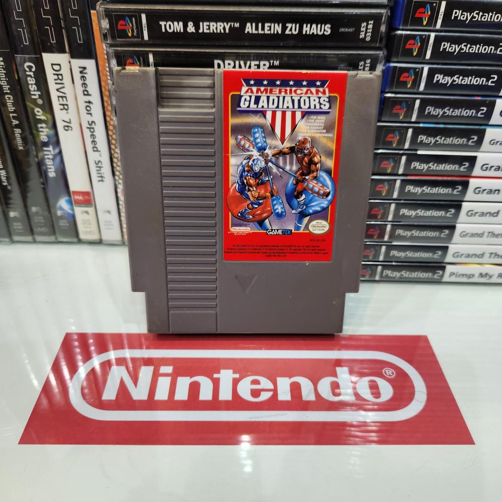American Gladiators Nes American Gladiators NES Original Jogo