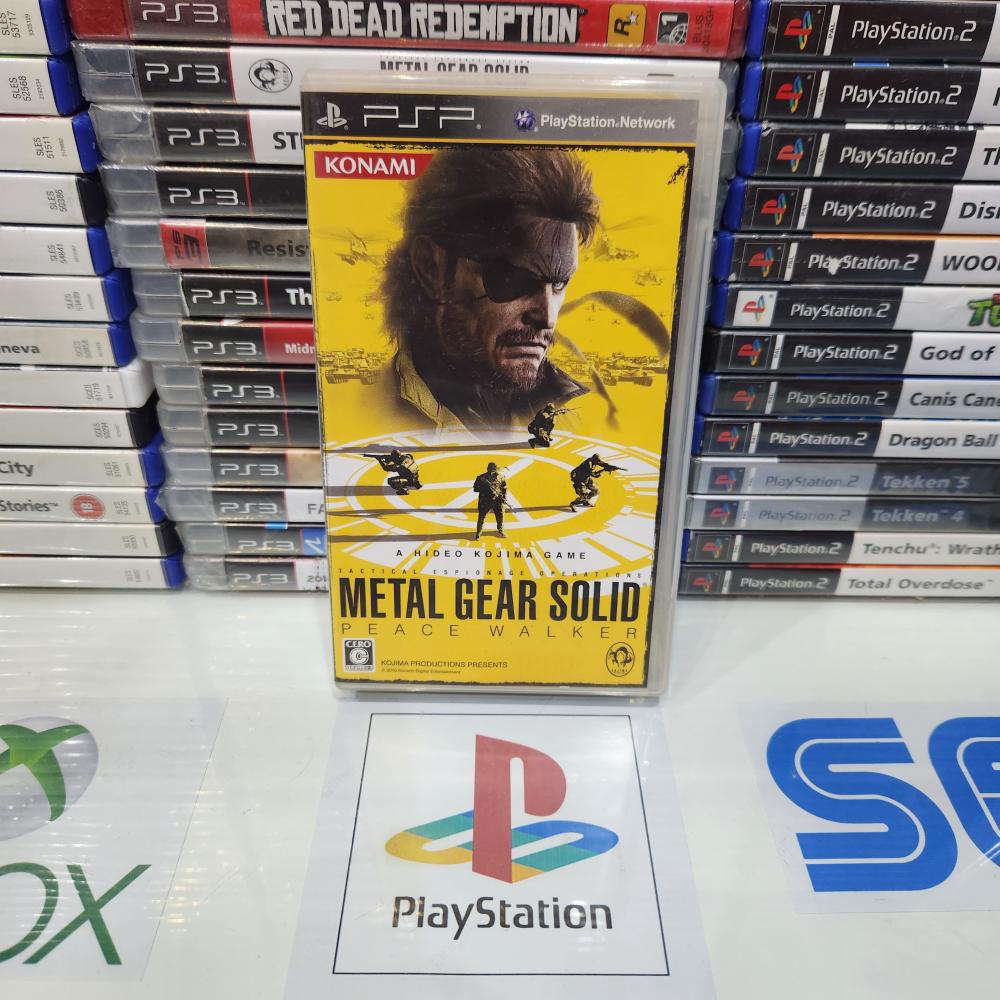 PSP metal gear solid peace walker (Japan)