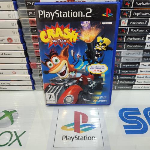 PS2 crash tag team racing