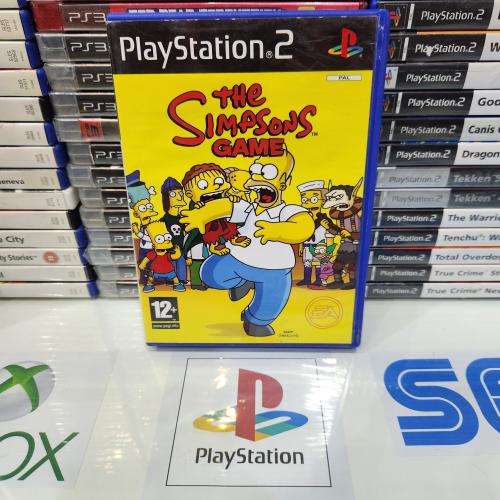 PS2 the Simpson game