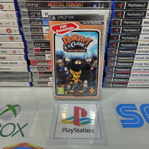 PSP Ratchet clank size matters جديد