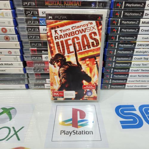 PSP tom clancy's rainbow six vegas