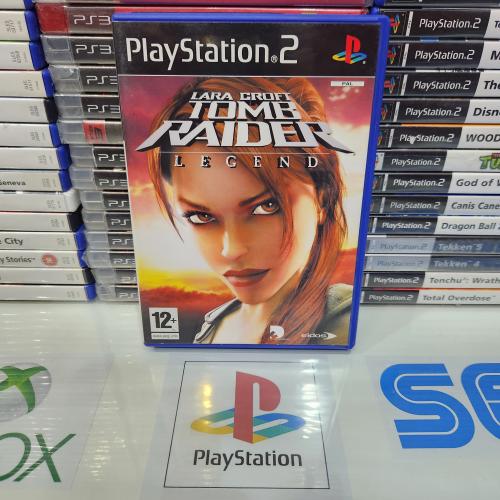 PS2 lara croft tomb raider legend