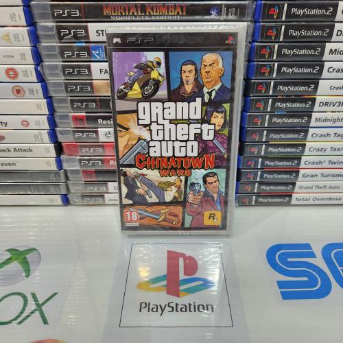 PSP Grand Theft Auto Chinatown wars جديد