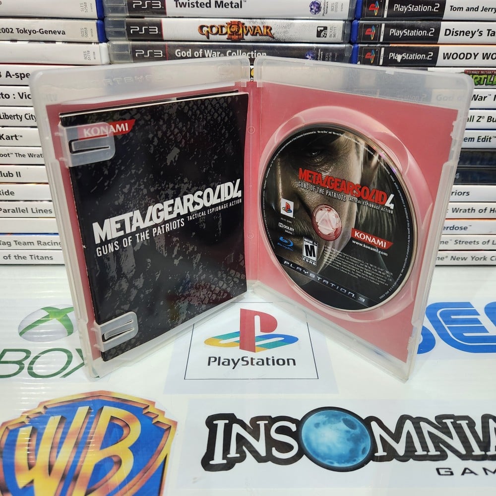 PS3 metal gear solid 4