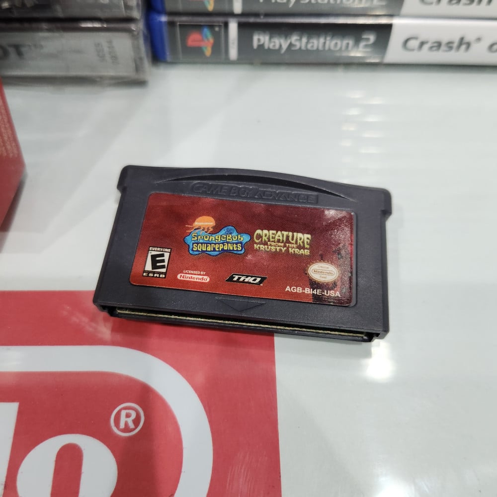 Gba nickelodeon spongebob squareants  creature تجاري